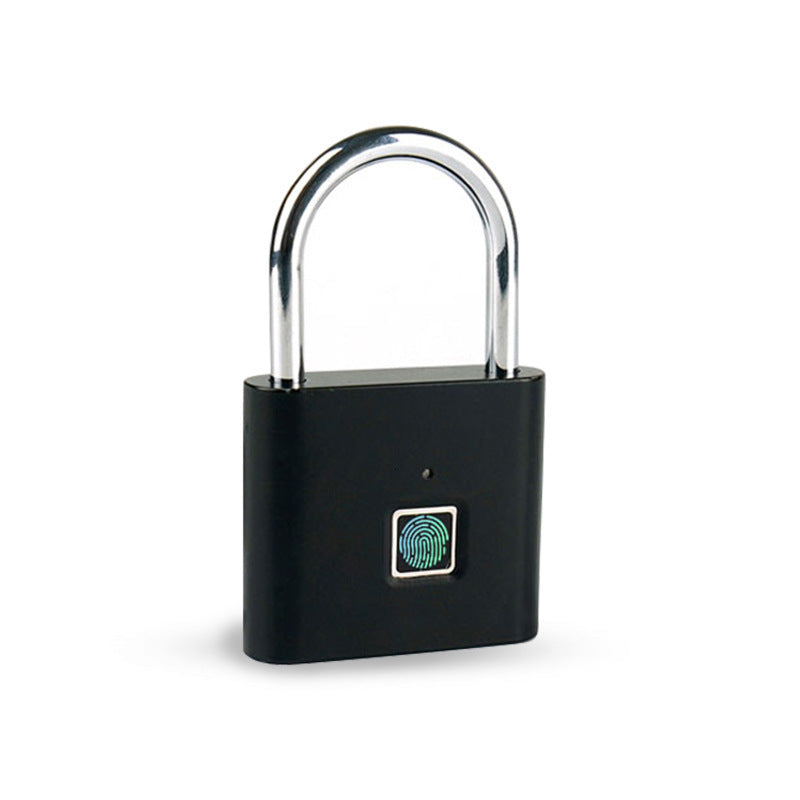Cadenas Intelligent Compact à Empreinte Digitale - Étanche, Sécurité Sans Clé, Rechargeable par USB, Alliage de Zinc Léger - Idéal pour Bagages, Valises et Sacs à Dos