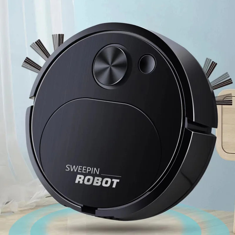NOUVEAU Aspirateur Robot Balayeur USB 3 en 1 Intelligent Sans Fil 1500Pa avec Fonction Mop pour Maison et Bureau